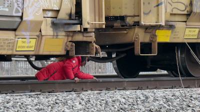 As rail profits soar, blocked crossings force kids to crawl under trains to get to school