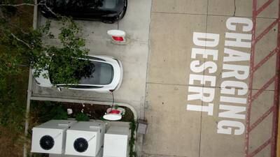 Electric vehicle charging deserts plague much of the country, especially rural areas