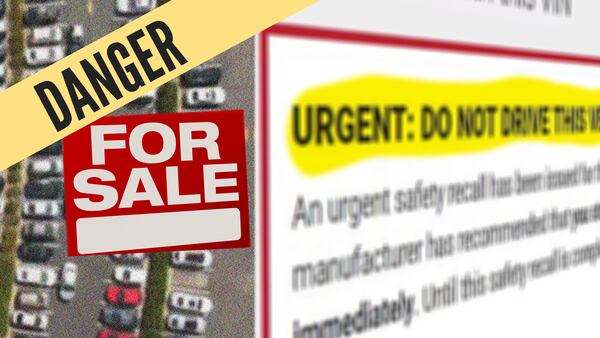 Danger For Sale: Millions of vehicles with known safety risks remain on the road